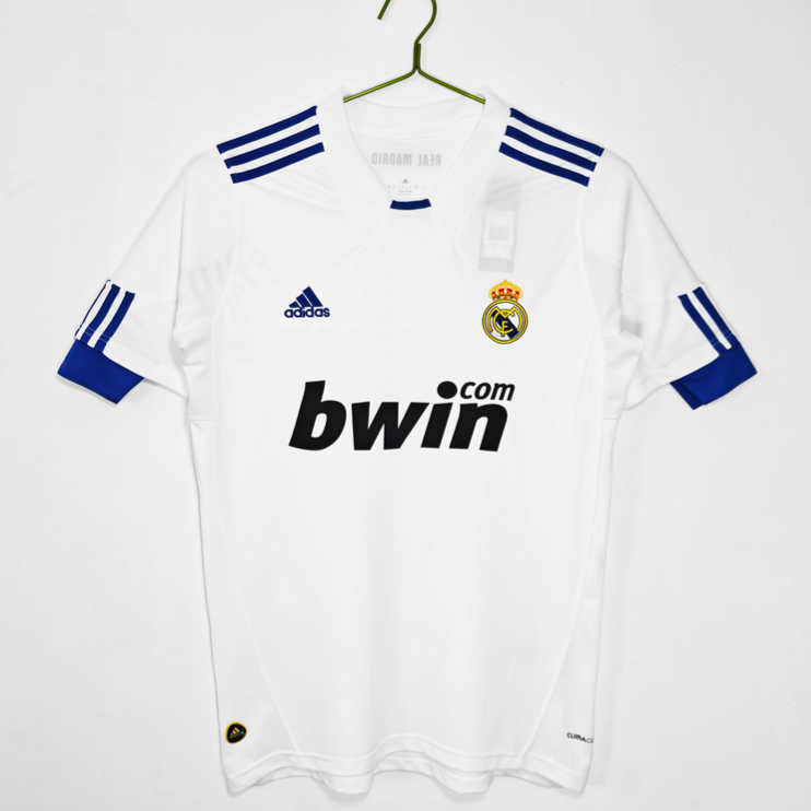 Real Madrid 2010/11 Retro Hemmatröja – Klassisk Fotbollströja