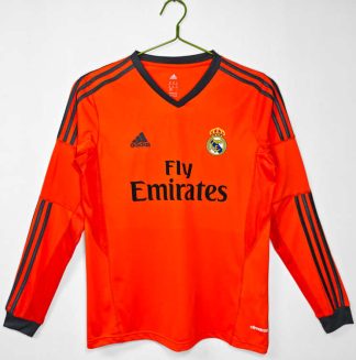 Real Madrid Retro Tredjetröja 2013/14 – Klassisk Långärmad Fotbollströja
