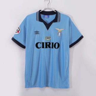 SS Lazio 1996/97 Retro Hemmatröja – Klassisk Fotbollströja