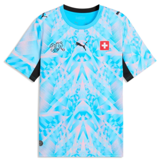 Schweiz VM 2026 Målvaktströja Herr Hemmatröja Kortärmad Landslagströja