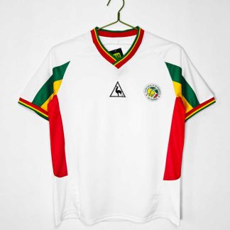 Senegal VM 2002 Retro Hemmatröja – Klassisk Vit Fotbollströja