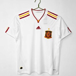 Spanien Retro Bortatröja 2011/12 – Klassisk Vit Fotbollströja
