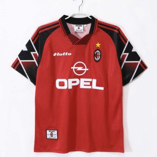 AC Milan 1997/98 Fjärde Tröja – Retro "Belo Horizonte" Fotbollströja