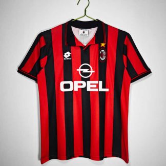 AC Milan Hemmatröja 1996/97 Retro Fotbollströja