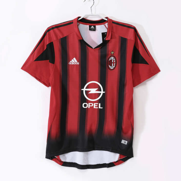 AC Milan Hemmatröja 2004/05 Retro Fotbollströja