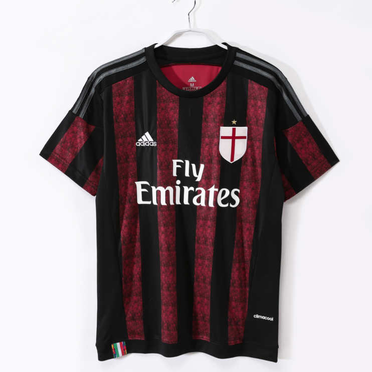 AC Milan Hemmatröja 2015/16 Retro Fotbollströja