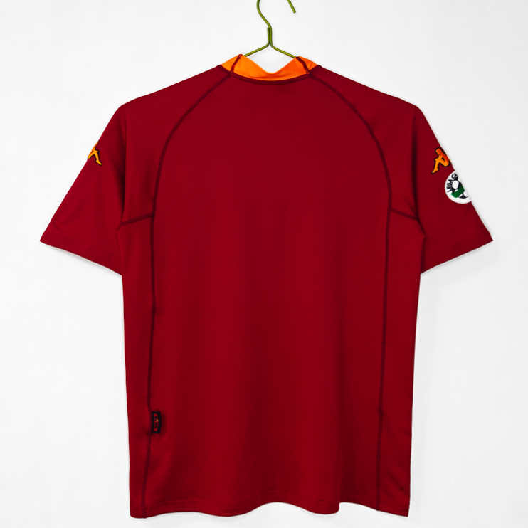 AS Roma 2001/02 Retro Hemmatröja – Klassisk Fotbollströja