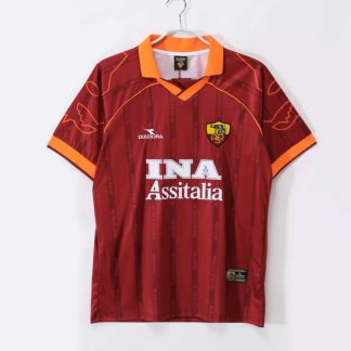 AS Roma Hemmatröja 1999/00 Retro Fotbollströja