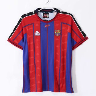 Barcelona Hemmatröja 1997/98 Retro Fotbollströja