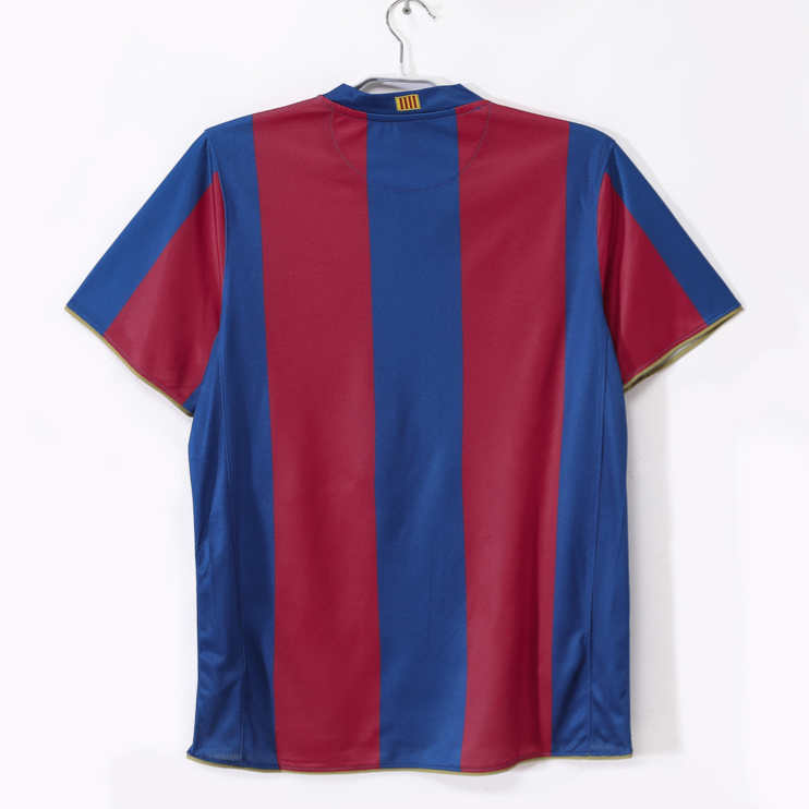 Barcelona Hemmatröja 2007/08 Retro Fotbollströja