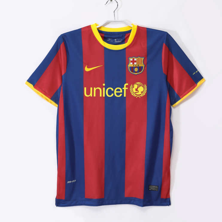 Barcelona Hemmatröja 2010/11 Retro Fotbollströja