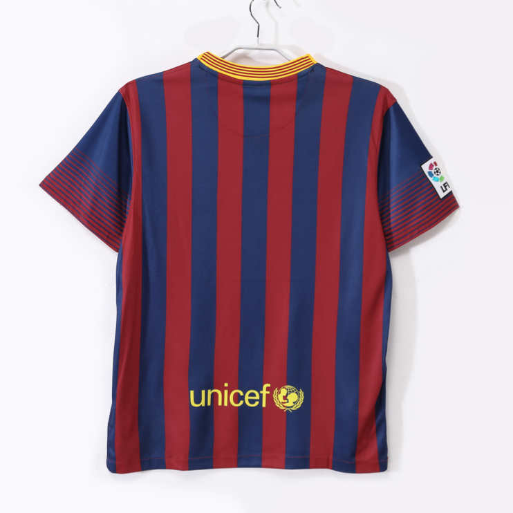 Barcelona Hemmatröja 2013/14 Retro Fotbollströja