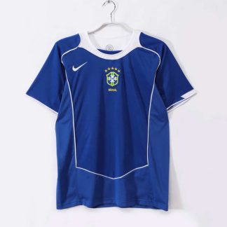 Brasilien 2004 Retro Bortatröja – Klassisk Fotbollströja