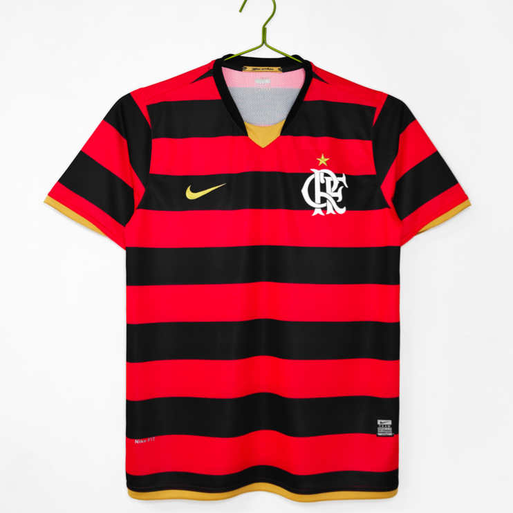 CR Flamengo 2008 Retro Hemmatröja – Klassisk Fotbollströja