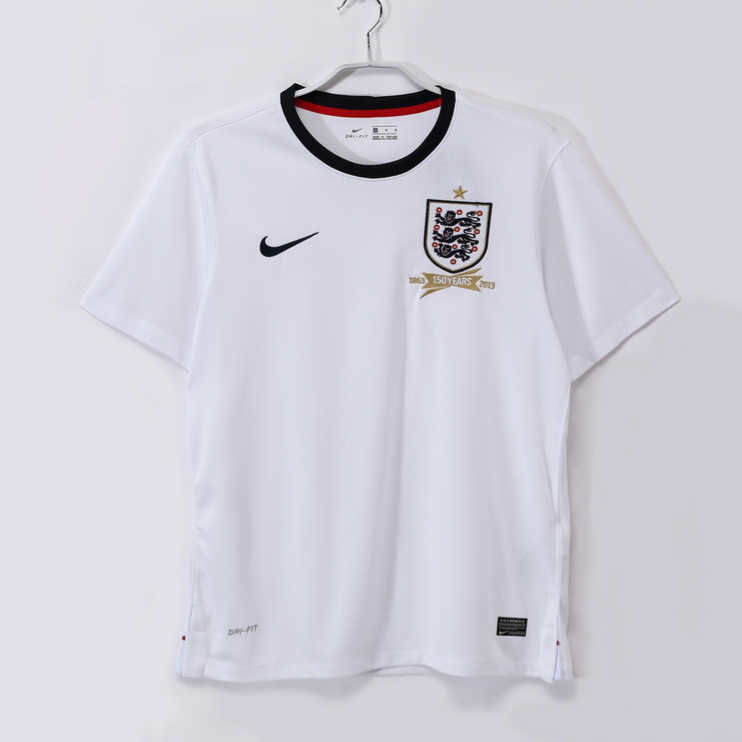 England 2013 Retro Hemmatröja – Klassisk Fotbollströja