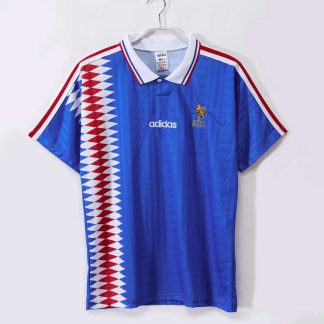 Frankrike 1994 Retro Hemmatröja – Klassisk Fotbollströja