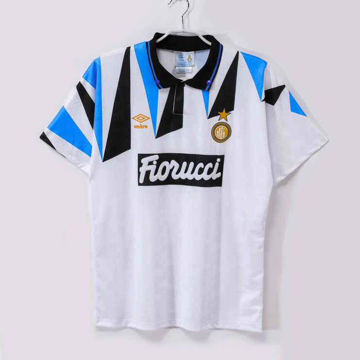 Inter Milan 1992/93 Retro Bortatröja – Klassisk Fotbollströja