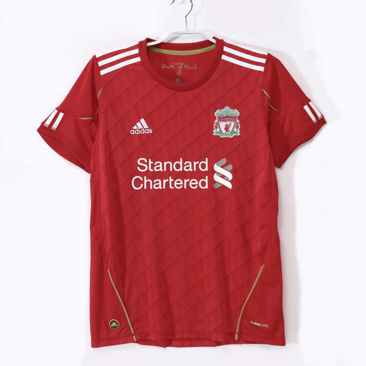 Liverpool 2010/11 Retro Hemmatröja – Klassisk Fotbollströja