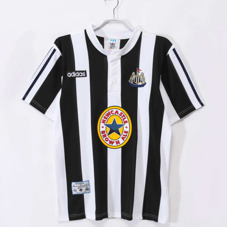 Newcastle United 1995/97 Retro Hemmatröja – Klassisk Fotbollströja