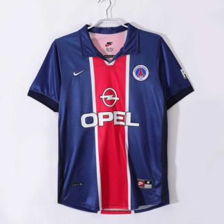 Paris Saint-Germain Hemmatröja 1998/99 Retro Fotbollströja