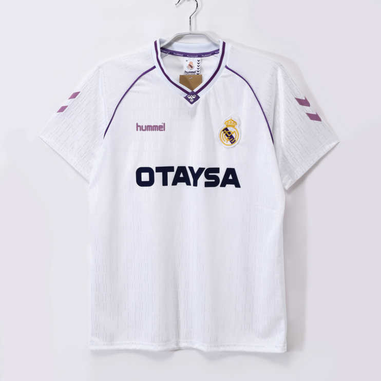 Real Madrid Hemmatröja 1990/92 Retro Fotbollströja