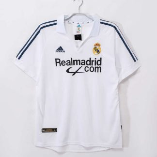 Real Madrid Hemmatröja 2001/02 Retro Fotbollströja