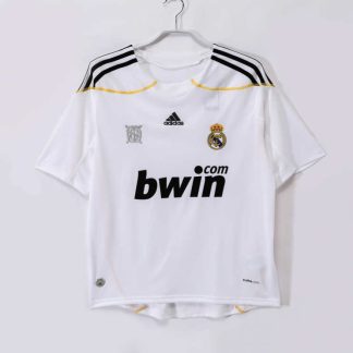 Real Madrid Hemmatröja 2009/10 Retro Fotbollströja