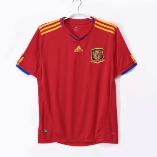 Spanien 2010 Retro Hemmatröja – Klassisk Fotbollströja