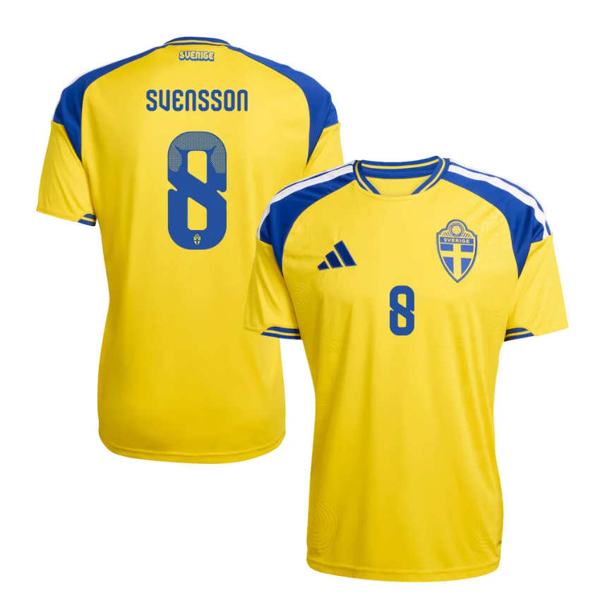 Sverige VM 2026 Hemmatröja Daniel Svensson 8 Herr Fotbollströja