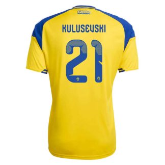 Sverige VM 2026 Hemmatröja Dejan Kulusevski 21 Herr Fotbollströja