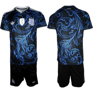 Argentina Bortaställ VM 2026 Herr – Fotbollsset Tröja & Shorts