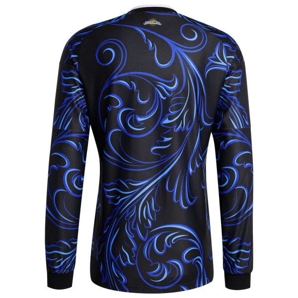 Argentina Bortatröja VM 2026 Herr Långärmad Fotbollströja