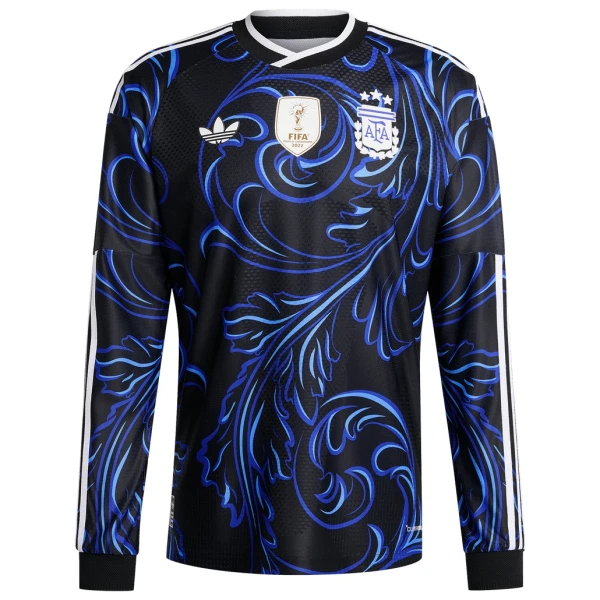 Argentina Bortatröja VM 2026 Herr Långärmad Fotbollströja