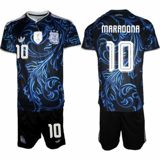 Argentina VM 2026 Bortatröja Herr – Diego Maradona #10 Fotbollströja och Shorts Set