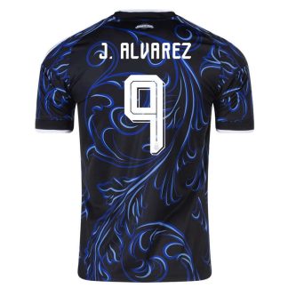Argentina VM 2026 Bortatröja Herr Julián Álvarez #9 Kortärmad Fotbollströja