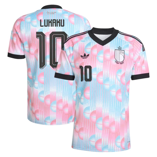 Belgien Bortatröja VM 2026 Herr – Romelu Lukaku #10 Fotbollströja