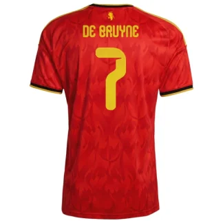 Belgien Hemmatröja VM 2026 Herr – Kevin De Bruyne #7 Fotbollströja