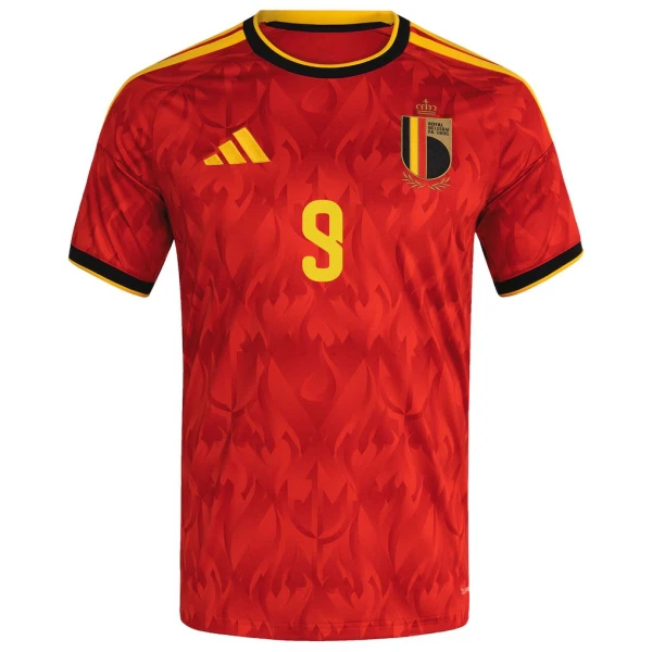 Belgien Hemmatröja VM 2026 Herr – Leandro Trossard #9 Fotbollströja