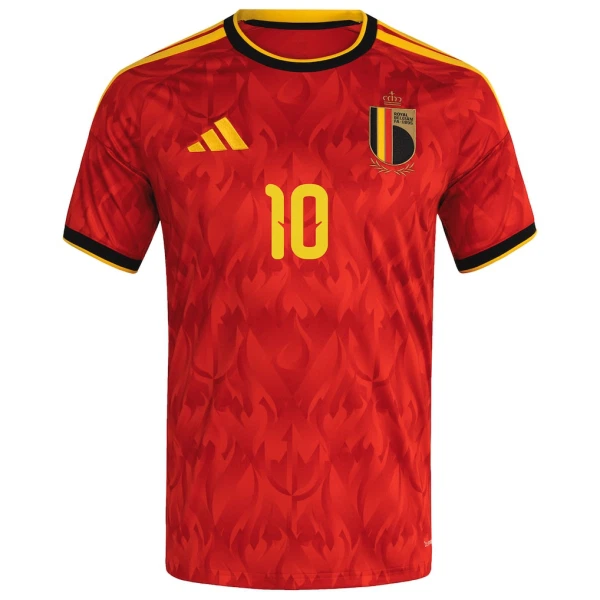 Belgien Hemmatröja VM 2026 Herr – Romelu Lukaku #10 Fotbollströja