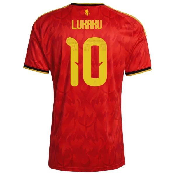 Belgien Hemmatröja VM 2026 Herr – Romelu Lukaku #10 Fotbollströja