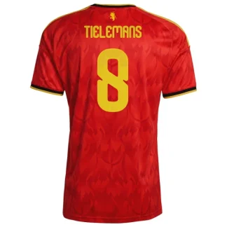 Belgien Hemmatröja VM 2026 Herr – Youri Tielemans #8 Fotbollströja