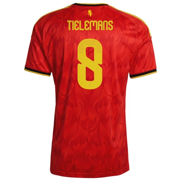 Belgien Hemmatröja VM 2026 Herr – Youri Tielemans #8 Fotbollströja