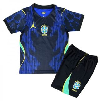 Brasilien Bortaställ VM 2026 Barn – Fotbollströja & Shorts (Set)