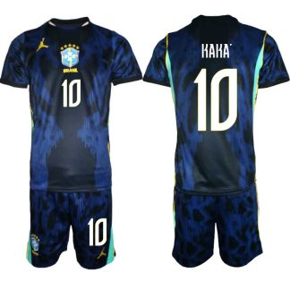Brasilien Bortaställ VM 2026 Herr – Kaká #10 Fotbollsset Tröja & Shorts