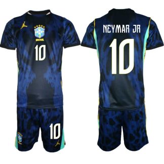 Brasilien Bortaställ VM 2026 Herr – Neymar #10 Fotbollsset Tröja & Shorts