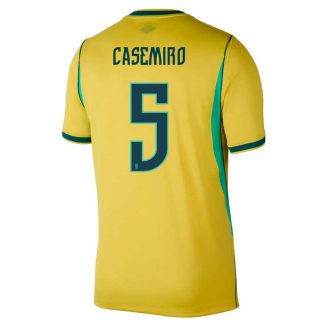 Brasilien Hemmatröja VM 2026 Herr – Casemiro #5 Fotbollströja