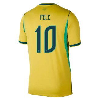 Brasilien Hemmatröja VM 2026 Herr – Pelé #10 Fotbollströja