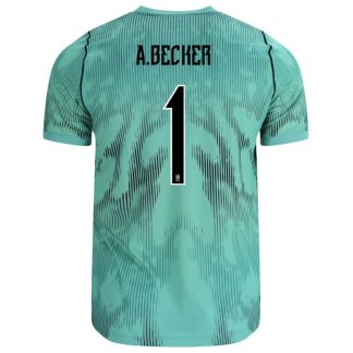 Brasilien Målvaktströja VM 2026 Herr Alisson Becker #1 Fotbollströja