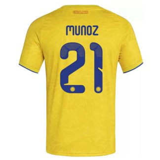 Colombia Hemmatröja VM 2026 Herr – Daniel Muñoz #21 Fotbollströja