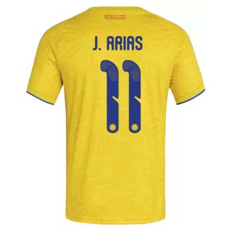 Colombia Hemmatröja VM 2026 Herr – Jhon Arias #11 Fotbollströja